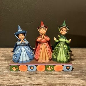 Jim Shore 3 Fairies figure